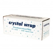 35907 12&quot;X2000&#39; CRYSTAL WRAP FOOD FILM (7301235) 48/LAYER