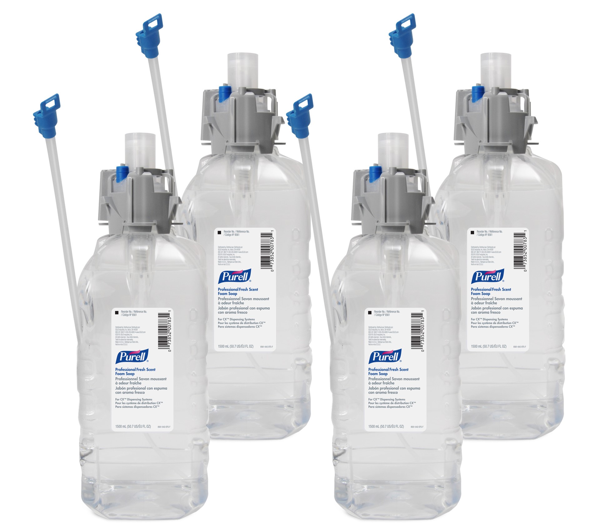 8561-02 Purell 1.5L Foam Soap  Fresh Scent Under Counter 