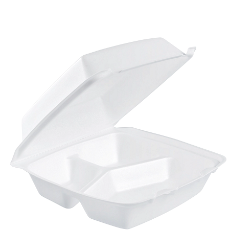 3-COMP FOAM HINGED TRAY 8-3/8x 8x 3-1/4 200CS