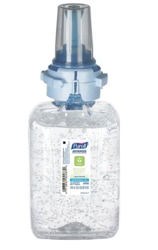 8703-04 Purell 700ml
Sanitizer ADX-7   4/CS