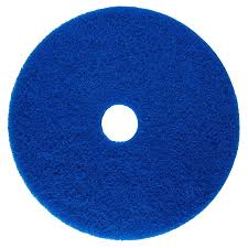 53-17 17&quot; - Blue - Cleaner  Floor Pad - 5/Cs