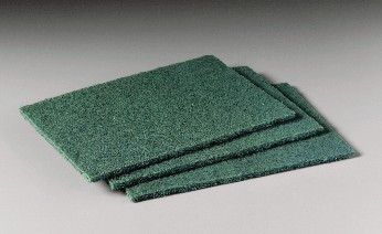 #96 6X9&quot; SCOURING PAD GREEN GENERAL PURPOSE 20/CASE