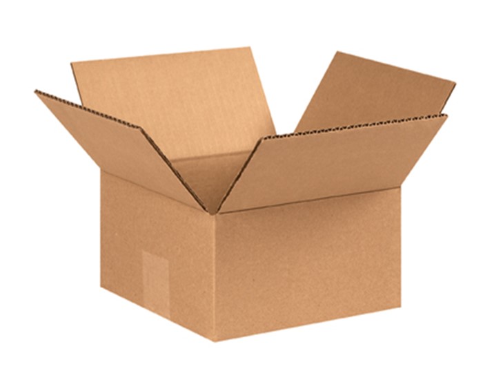 8x8x6 ECT-32 Kraft Corrugated  Box 25/Bundle 750/Bale