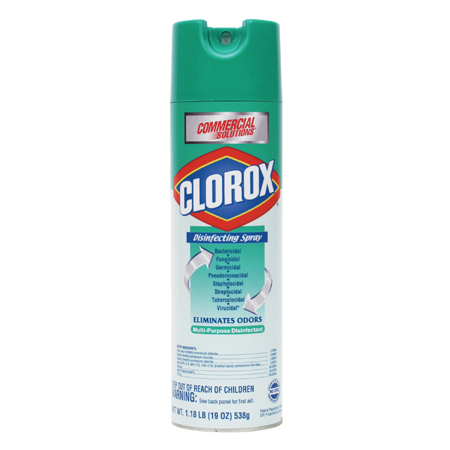 38504 Clorox 19oz
Disinfecting Spray Fresh
Scent 12/CS