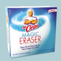 79009/82027 Mr Clean Magic 
Eraser 4/PK 6PK/CS