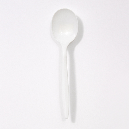 *E175004* Vintage Soupspoon  White - Med. Weight 