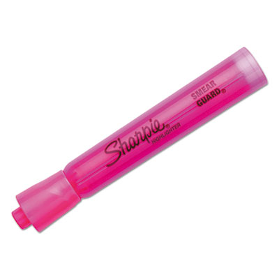 SAN25009 SHARPIE Pink  Highlighter 12/Pack