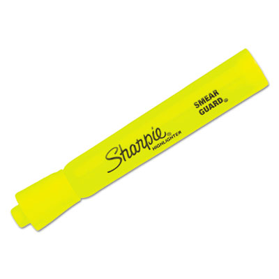 SAN25025 Yellow Highlighter  SHARPIE 12/BX