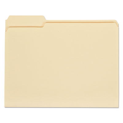 UNV12113 Manila File Folder  Letter Size 1/3TAB 100/BX