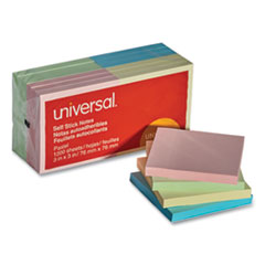 UNV35669 3x3 Pastel Sticky 
Notes 100sheet 12/PACK