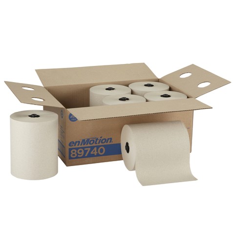 ENMOTION FLEX PAPER TOWEL  ROLL, BROWN, 6/CS