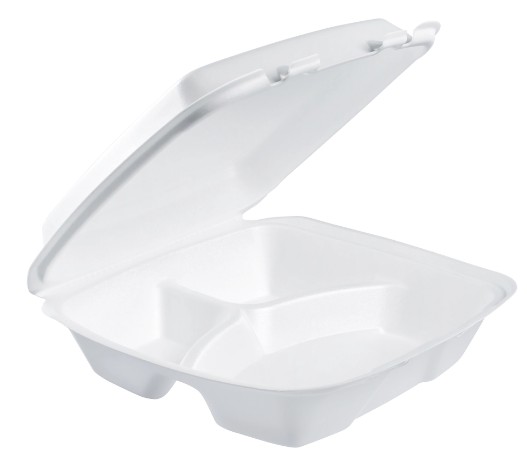 9.4" X 9" X 3.1" WHITE  INSULATED XPS FOAM 