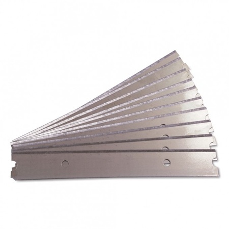 REPLACEMENT BLADES FOR  WINDOW/FLOOR SCRAPERS, 10/PK 