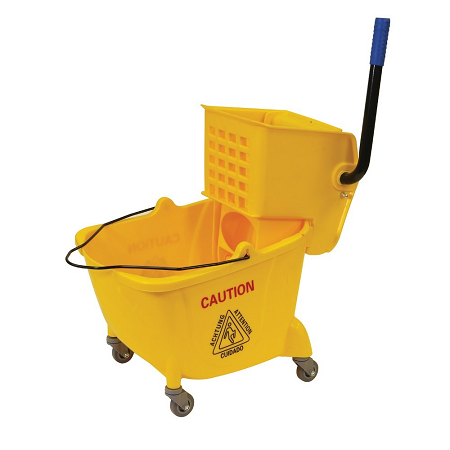 26-32QT MOP BUCKET &amp; WRINGER  SP YELLOW