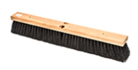 B4618 18&quot; Wood Push Broom w/  Tampico Brush 12/Case