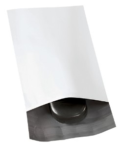 6 X 9" WHITE POLY MAILERS WITH  TEAR STRIP 1000/CASE