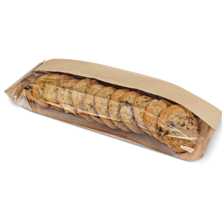 300094 Bagcraft Dubl View  ToGo! 5.75"x2.75"x9.5" Deli 