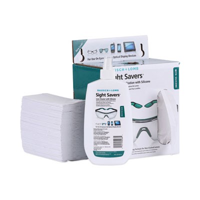 BAUSCH &amp; LOMB SIGHT SAVERS  LENS CLNG STATION 16OZ PLASTIC 
