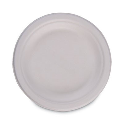 BWKPLATEWF6 6&quot; White Bagasse  Dinnerware Plate 1000/CS 
