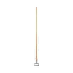 60" HANDLE WOOD SPRING GRIP  METAL HEAD F/MOST MOP HEADS 