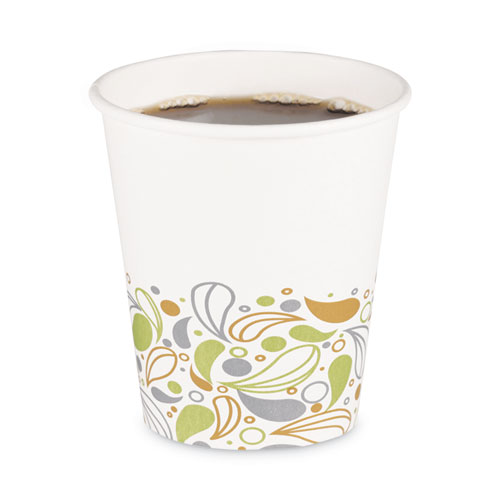 10OZ PAPER HOT CUPS DEERFIELD  PRINTED 50/20CS
