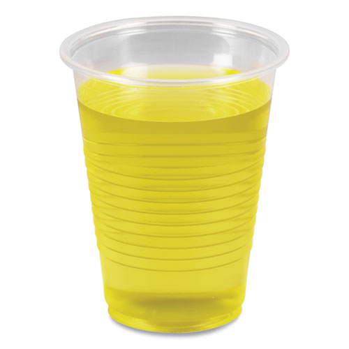TRANSLUCENT PLASTIC COLD CUPS,  7oz POLYPROPYLENE, 