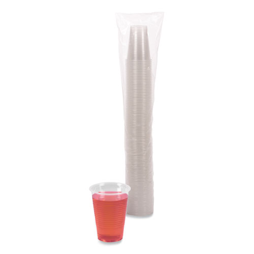 9OZ TRANSLUCENT PLASTIC COLD  CUP  25/100'S