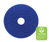 53-16 16&quot; #53 Blue Cleaner  Floor Pad - 5/Cs