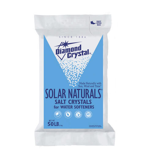 50# SOLAR NATURALS SALT  CRYSTALS FOR WATER SOFTENERS