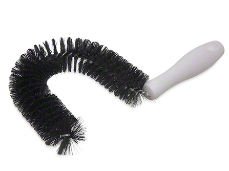 10" CURVED BRUSH W/1 1/2" POLY BRISTLES 12CS