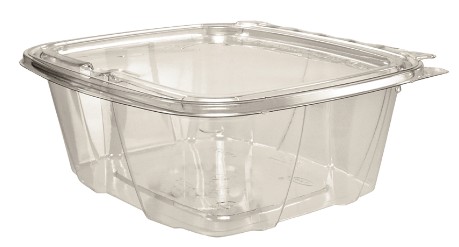 32OZ CLEARPAC SAFESEAL PET  PLASTIC CLEAR TAMPER 