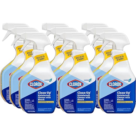 CLOROX CLEAN-UP DISINFECTANT  W/BLEACH 32OZ 9/CS
