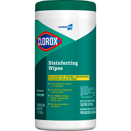 DISINFECTING WIPES 7 x 8 FRESH SCENT 75 COUNT 6/CS