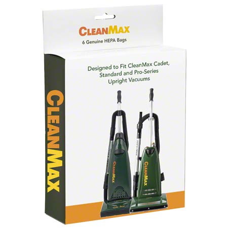 CLEANMAX HEPA BAGS  PRO SERIES 6/PKG   6PKG/CS