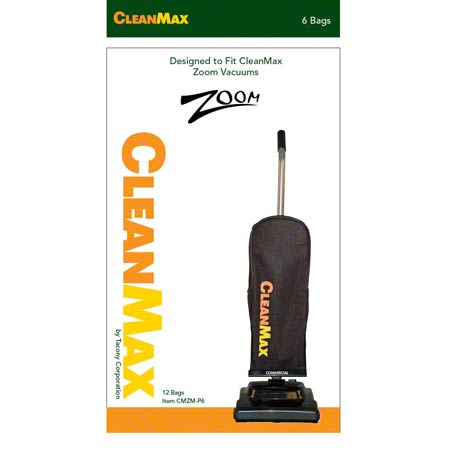 CLEANMAX ZOOM PAPER VAC BAGS (6PK)