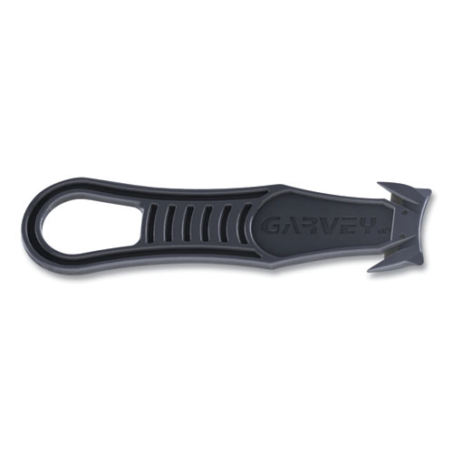 SAFETY BOX CUTTER KNIVE W/ DOULBE SHIELDED BLADE  5/PK