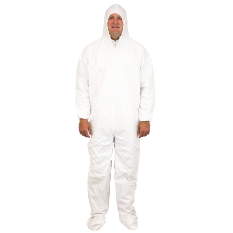 M1014-MD ProMax Coverall, 
Zipper Front, Boot/Hood, 
Elastic Wrists - 25/Case
