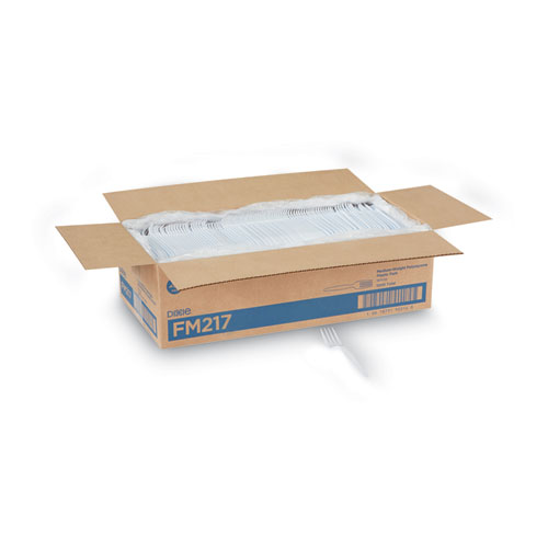 FORKS WHITE HEAVY MEDIUM WT. 1000/CS