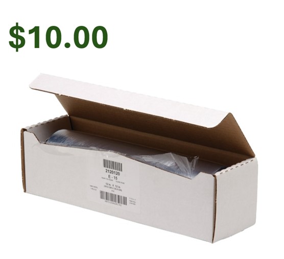 E15-2120120 12x12 Sheets 1600&#39;  Roll Perforated All Purpose 