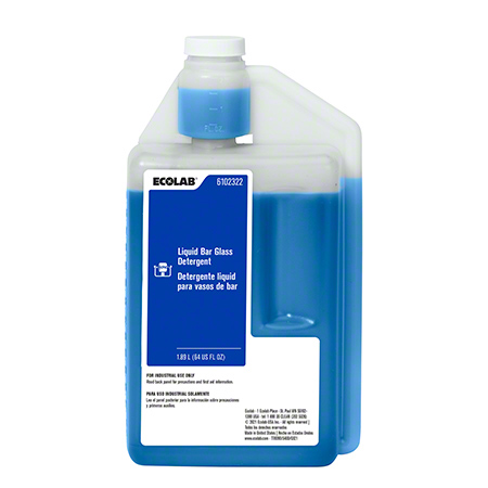 LIQUID BAR GLASS DETERGENT 64  OZ 2/CS