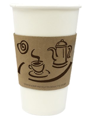 EHCS-1020 Empress Artistic  Print Hot Cup Sleeve for 