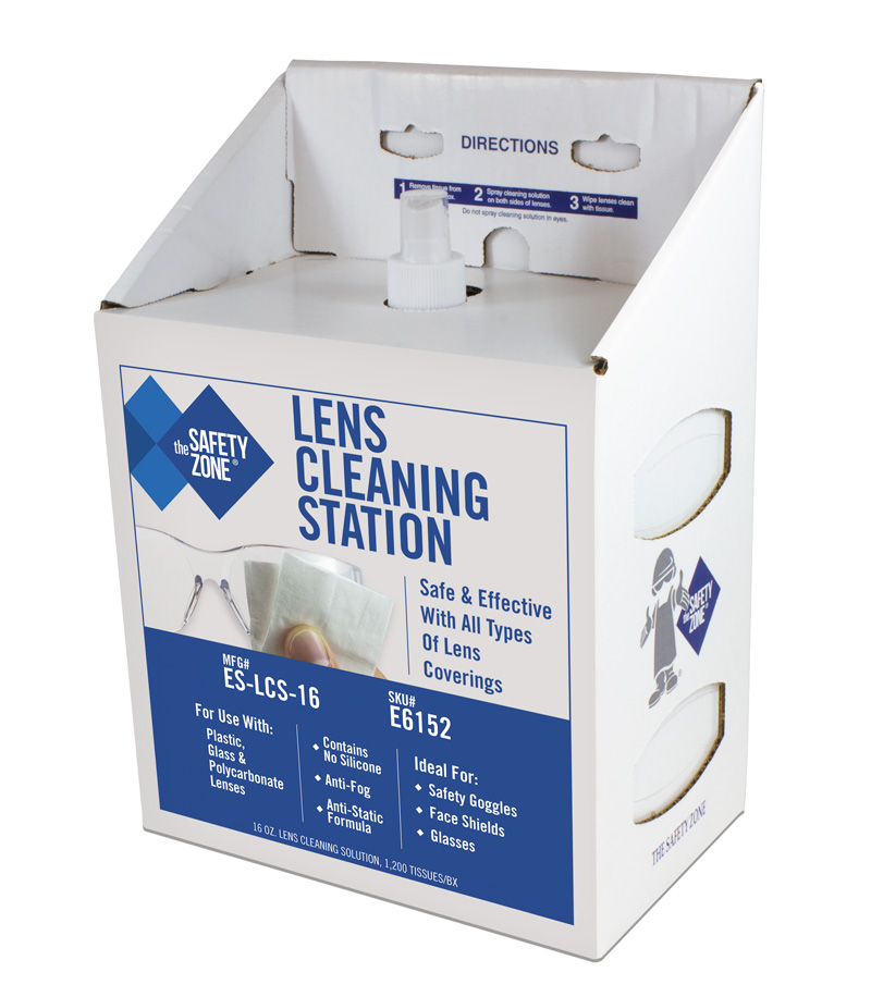 ESLCS16 16oz Anti-Fog Lens 
Cleaning Solution w/ 1200 
Tissues per Box 4Bx/Cs