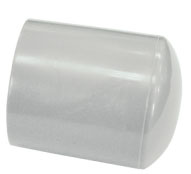 1/2" REPLACEMENT CHAIR TIPS W/O FELT GREY SLEEVE 25PK