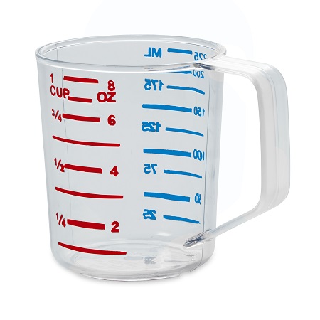 8 OZ MEASURING CUP, 12/CS