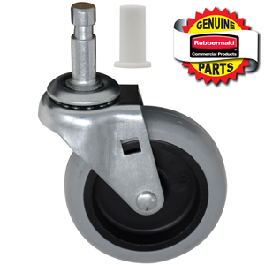 3" CASTERS W/INSERT GRAY F/6118 6182 6186 4400 