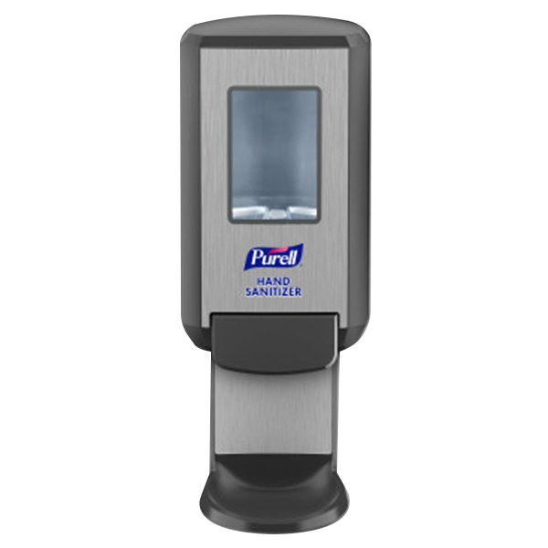 PURELL CS4 PUSH-STYLE HAND  SANITIZER DISPENSER GRAPHITE 