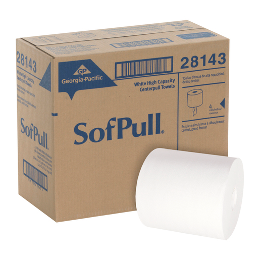 CENTER PULL SOFPUL WHT 4/560 F/HIGH CAPACITY DISP G3