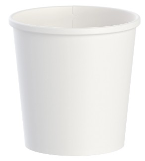 16OZ DSP WHITE PAPER FOOD  CONTAINER 500/CS 18CS/PLLT