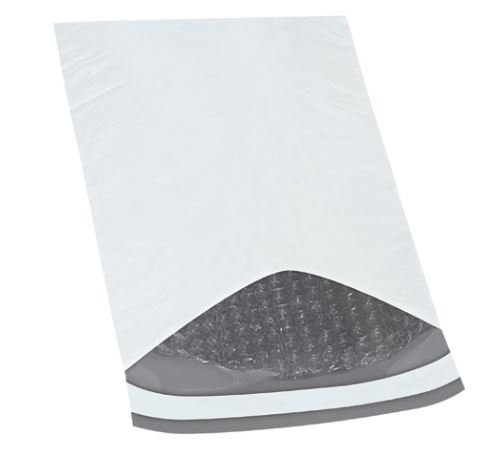 7 1/4 X 12" BUBBLE LINED POLY  MAILERS, 100EA/CASE