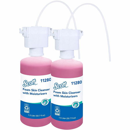 SCOTT FOAM SKIN CLEANSER WITH  MOISTURIZERS 1500ML 2/CS